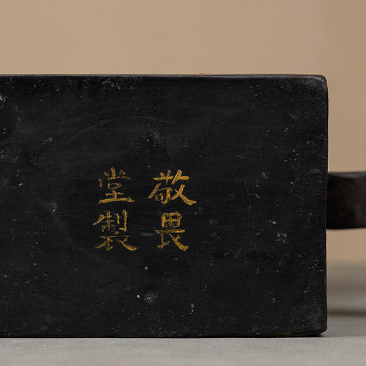 清代 黑漆描金龙纹五贡摆件 商品图3