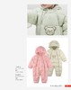 棉果果冬季新品女童羽绒外出哈衣连体衣M422722923606 商品缩略图6