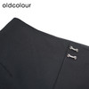 oldcolour黑色高腰休闲裤秋季新款修身收脚长款铅笔裤女O33073354 商品缩略图3