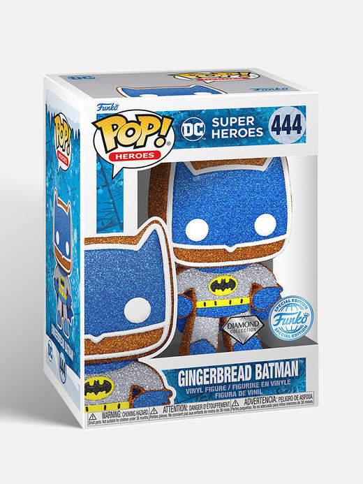 Funko POP Heroes Batman美漫 DC英雄假日蝙蝠侠闪粉限定款公仔手办摆件 66640 商品图4