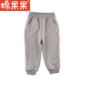 棉果果冬季新品女童针织加绒长裤M422200423628