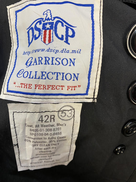 90年代 Vintage DSCP 美军公发 棉服 夹棉外套_CTJK(L) 商品图2