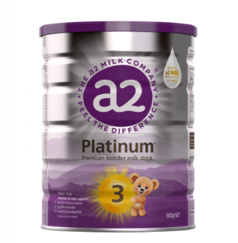 【保税仓发货】a2 白金婴儿配方幼儿奶粉三段 1-3岁900克 新老包装随机发货
