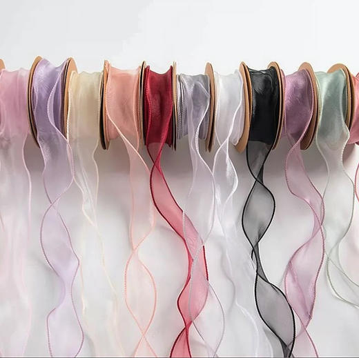 C1【百搭好用】鱼尾纱无芯款 /多色10卷100码 商品图9