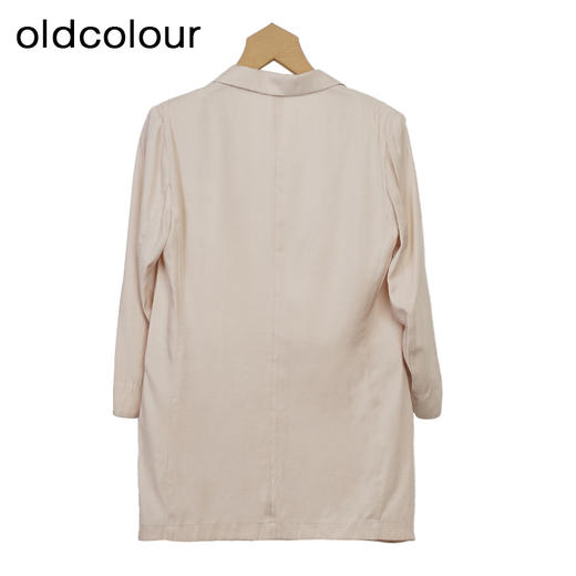 oldcolour休闲简约西装秋季新款宽松气质薄款外套女GO31048850 商品图3