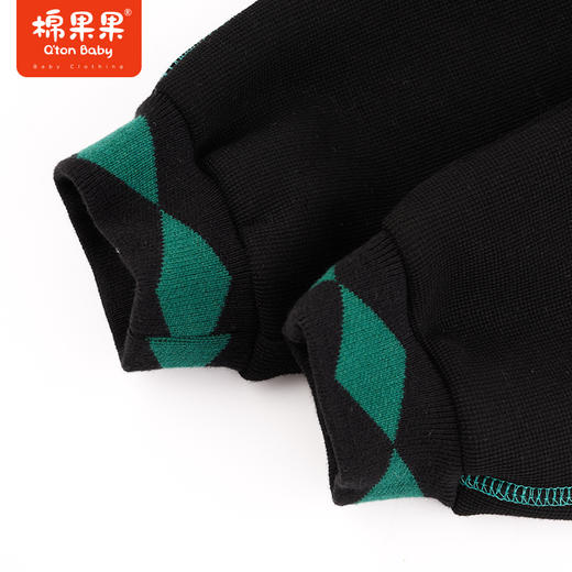 棉果果冬季新品男童奥粒绒针织加绒长裤M412200423684 商品图5