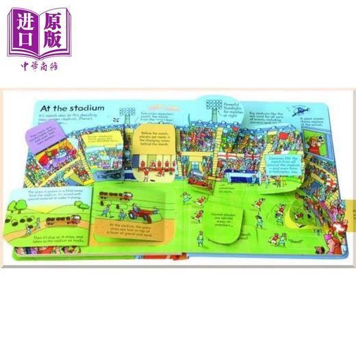 【中商原版】尤斯伯恩看里面低幼系列 揭秘运动会 Usborne Look Inside Sports 英文原版 儿童科普 百科绘本 精装进口儿童读物 商品图3