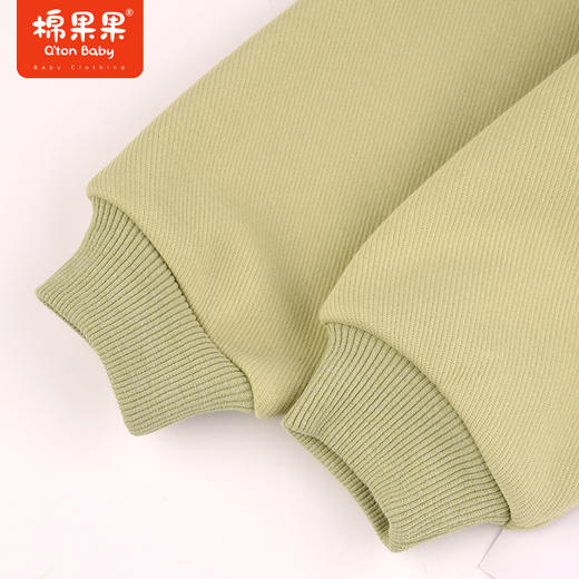 棉果果冬季新品男童圆领套头加绒卫衣M412180423674 商品图4