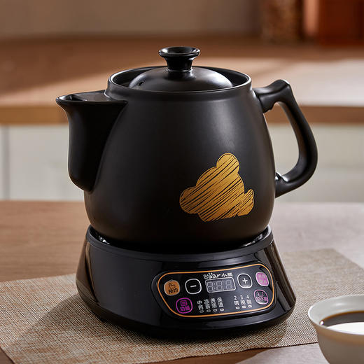 【小程序】煎药壶 JYH-A30A1 黑色 陶瓷药壶+陶瓷杯 商品图11