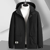 【圈】可拆卸帽【新款DK】大依优型大码多色加棉工装棉服加肥加大外套胖子大号外套上衣男士保暖 商品缩略图2