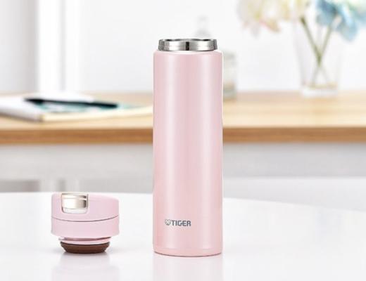虎牌男女轻量时尚型保温杯MMX-A20C-PP-粉色 200ml 商品图1