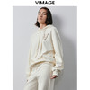 VIMAGE纬漫纪冬季新款时尚连帽休闲卫衣套头上衣V2013623 商品缩略图2