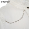 oldcolour白色简约休闲衬衫秋季新款宽松显瘦百搭上衣女O33013364 商品缩略图3