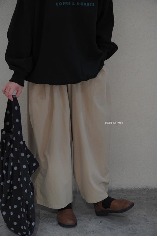 ORDINARY FITS 宽腿休闲裤三种颜色 商品图2