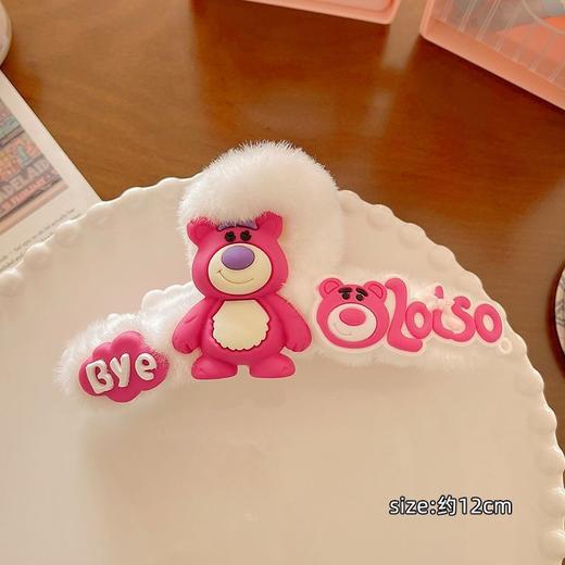 【毛绒可爱发夹❗️多种款式】新款大号卡通鲨鱼夹；百搭款卡通毛绒盘发夹；好用不伤发 出镜率1000+ 商品图7