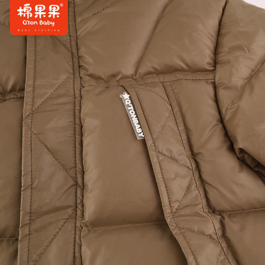 棉果果冬季新品男童中长款羽绒服M412102923663 商品图2