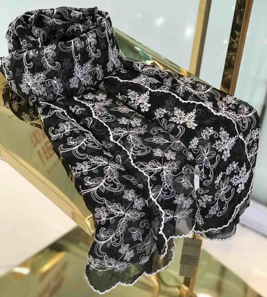 优品堂『蝶影空间』100％桑蚕丝长巾 商品图10