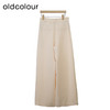 oldcolour简约高腰休闲裤秋季新款宽松显瘦阔腿裤女HO35073502 商品缩略图3