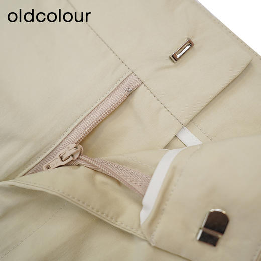 oldcolour高腰直筒休闲裤秋季新款百搭宽松日系长裤女GO31073889 商品图2