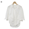 oldcolour宽松百搭衬衫秋季新款休闲简约七分袖上衣女O31012118 商品缩略图3