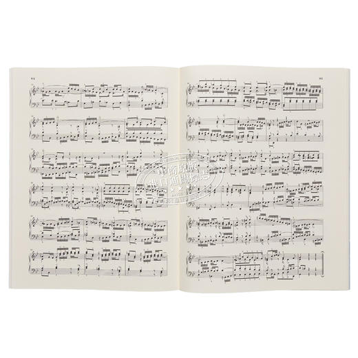 【中商原版】The Well-Tempered Clavier Vol.2 进口艺术 约翰·塞巴斯蒂安·巴赫：平均律曲集 卷二 商品图7