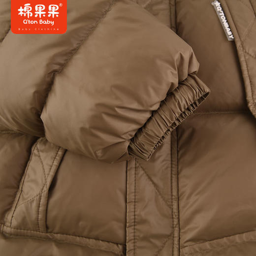 棉果果冬季新品男童中长款羽绒服M412102923663 商品图5