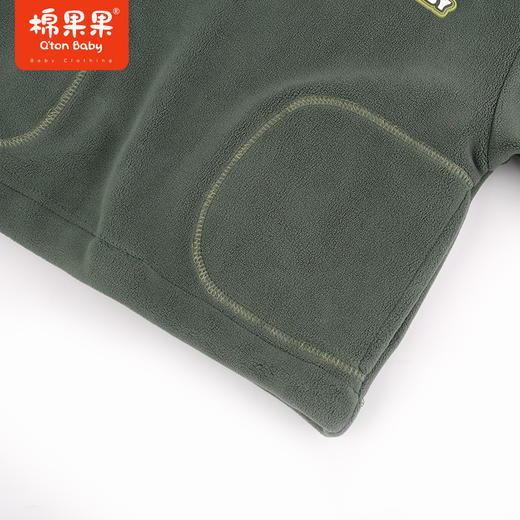 棉果果冬季新品男童5A抗菌双面绒夹克M412100423675 商品图5