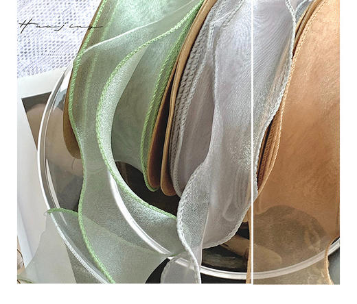 C1【百搭好用】鱼尾纱无芯款 /多色10卷100码 商品图1