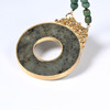 战国和田青玉璧+琉璃珠项链 商品缩略图5