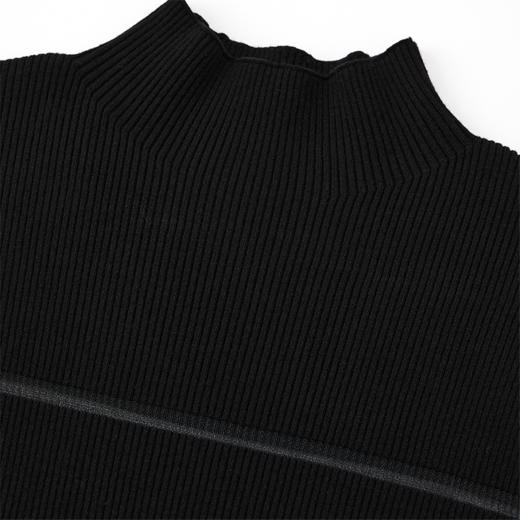 LIYIHAN 不对称毛织打底衫 Y233M04490 商品图4