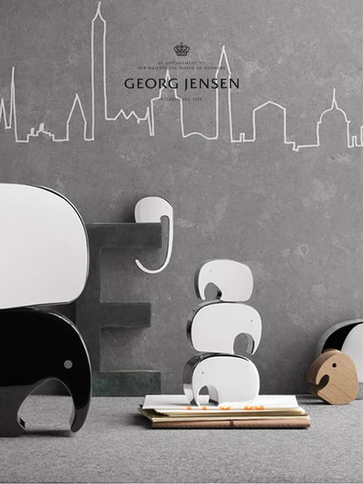 Georg Jensen乔治杰生北欧瓶起子啤酒开瓶器小象创意个性家用礼物 商品图2