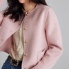 裁缝学苑AQ214 小香风短款双面呢大衣纸样双面羊绒女上衣外套裁剪 商品缩略图4