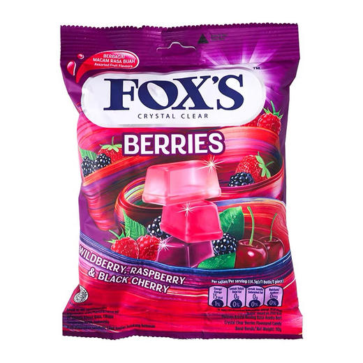 FOXS水晶糖杂莓味90g 商品图0