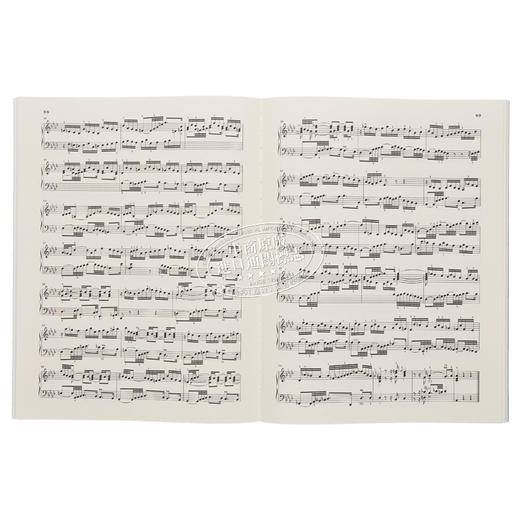 【中商原版】The Well-Tempered Clavier Vol.2 进口艺术 约翰·塞巴斯蒂安·巴赫：平均律曲集 卷二 商品图6