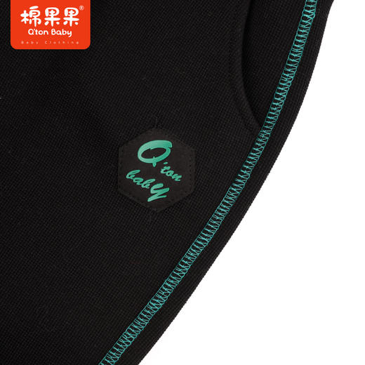 棉果果冬季新品男童奥粒绒针织加绒长裤M412200423684 商品图4