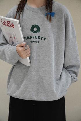 HARVESTY 甜甜圈落肩袖卫衣(3色可选)