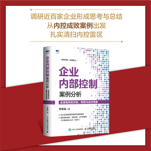 企业内部控制案例分析 全流程风险识别防范与应对思路 内控人员案头常备书籍 内控案例解读 内控流程拿来即用 商品图0