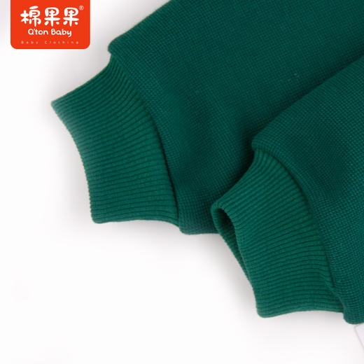 棉果果冬季新品男童翻领加绒卫衣M412180423677 商品图6