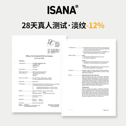 2件起卖，再减19元！【淡化颈纹，100%反馈有效】德国ISANA 辅酶Q10颈霜50ml 商品图3