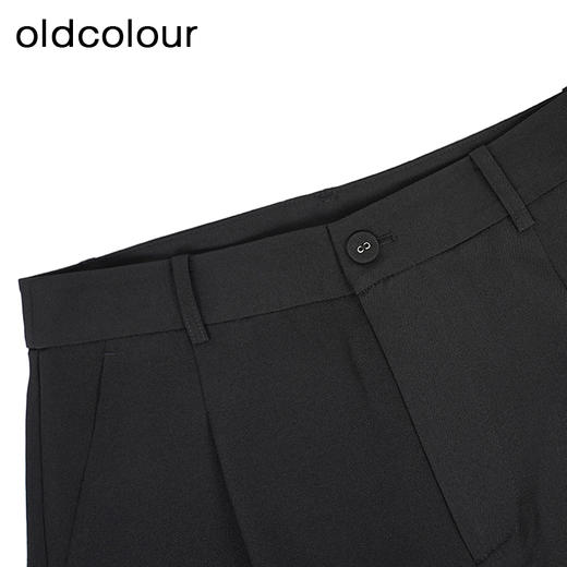 oldcolour显瘦阔腿裤秋季新款高腰气质垂感西装休闲裤女O32073202 商品图4