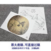 【大彩图】李晓明工笔画白描底稿小品《雀竹图》雀鸟临摹勾线花鸟线稿K066 商品缩略图1