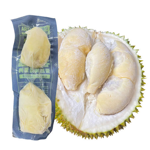 【外运冷链】马来西亚猫山王D197/苏丹王D24 冻榴莲果肉 绵密黏稠 口感软糯430g/盒 商品图10