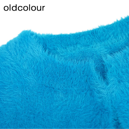 oldcolour慵懒气质针织短外套秋季新款温柔开衫上衣女O34053411 商品图4