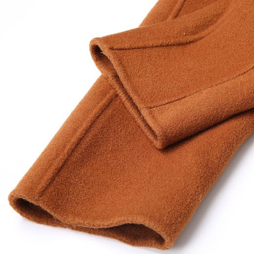 VIMAGE纬漫纪冬季新款翻领中长款保暖翻领大衣V1214818 商品图3