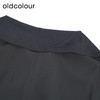oldcolour黑色简约连衣裙秋季新款直筒显瘦长袖中长裙女O32103253 商品缩略图4