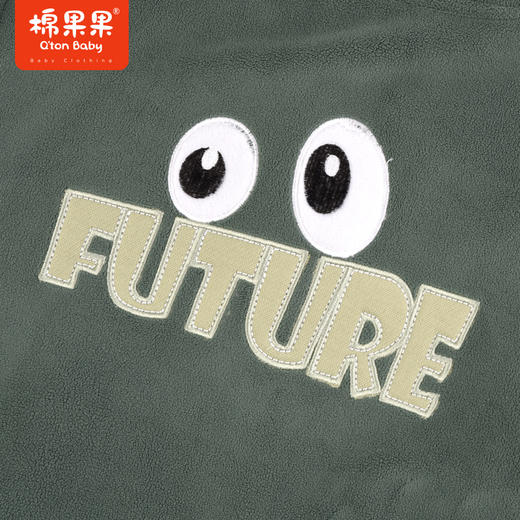 棉果果冬季新品男童5A抗菌双面绒夹克M412100423675 商品图6