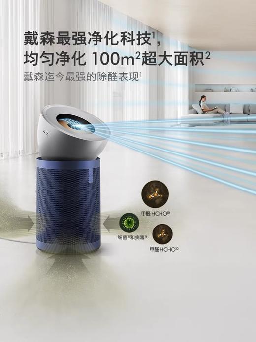 1楼 戴森 Dyson 空气净化风扇 BP03 镍蓝色 商品图1