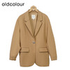 oldcolour设计感西装秋季新款休闲简约气质宽松外套女O34048438 商品缩略图0