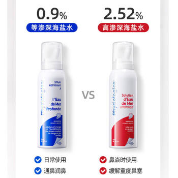肌肤蕾（gifrer）海盐水喷鼻 婴儿生理盐水洗鼻 儿童鼻塞鼻喷 洗鼻盐水喷雾 100ml 商品图7