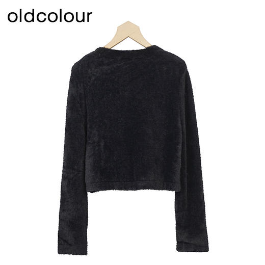 oldcolour慵懒气质针织短外套秋季新款温柔开衫上衣女O34053411 商品图3